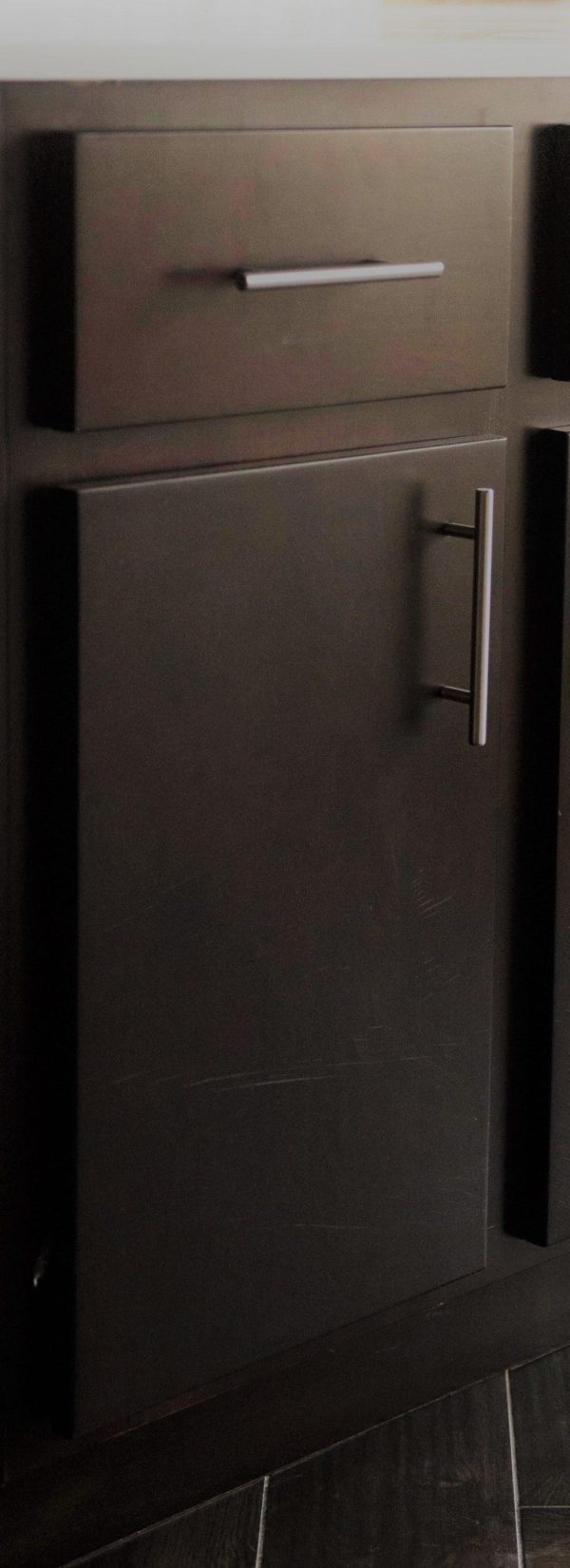 12" Base Cabinet - Left hand Swing